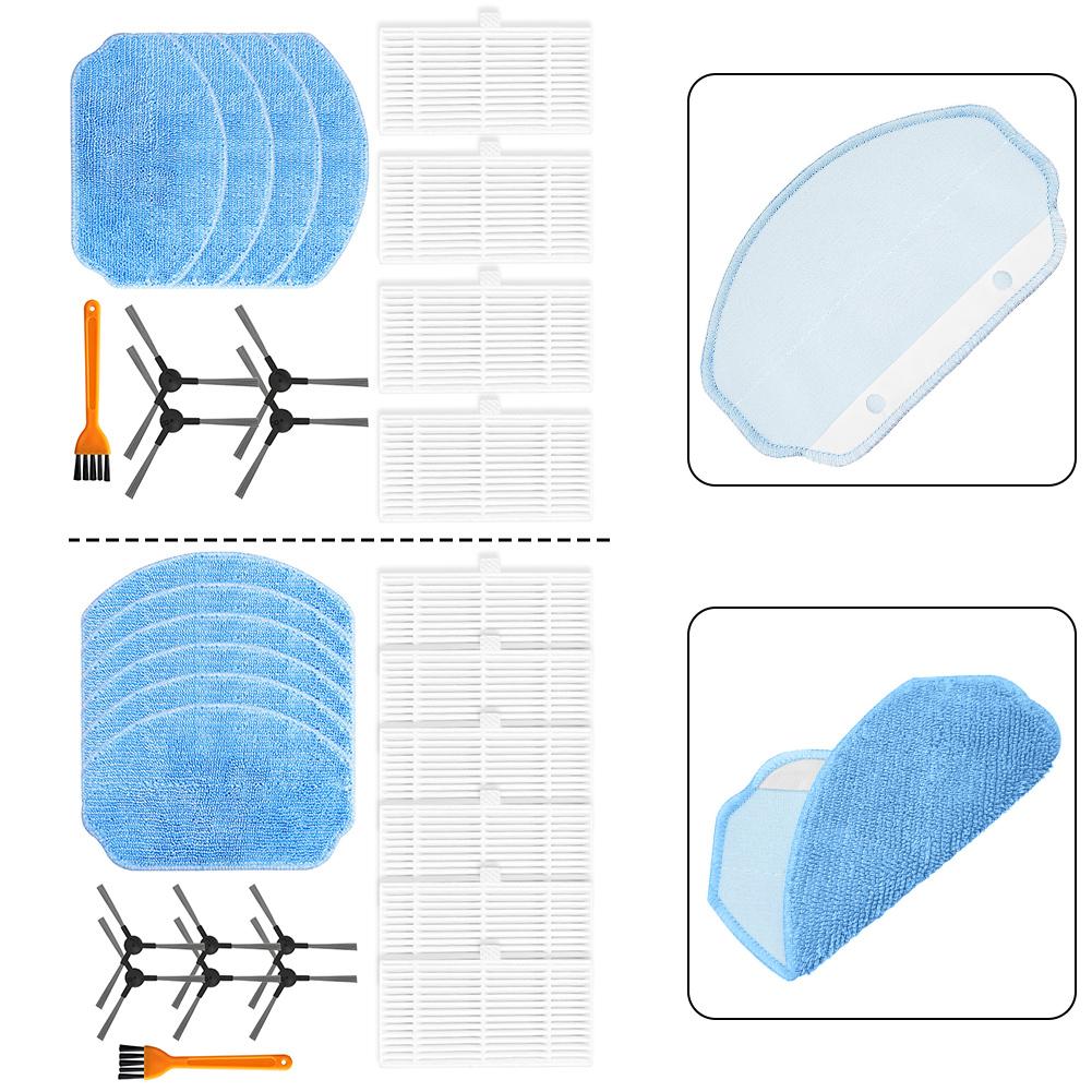 Suction Enhancement Kit Filters Mop Cloths & Brushes for IRBIS Vacuums