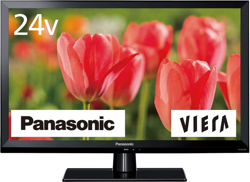 Panasonic TV LCD compatível com ARC 24V VIERA de alta definição suporta outras gravações de programas TH-24J300