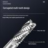 Tiangong M42 High-Speed Steel Cobalt Wave Edge CNC Milling Cutter for Aluminum