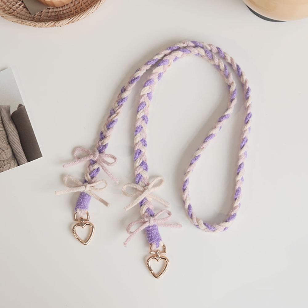 Handgefertigtes Handy-Lanyard Weben Umhängetasche Riemen Niedliche Handy-Handschlaufe