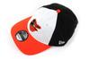New Era 9TWENTY MLB Baltimore Orioles Cap in White/Orange