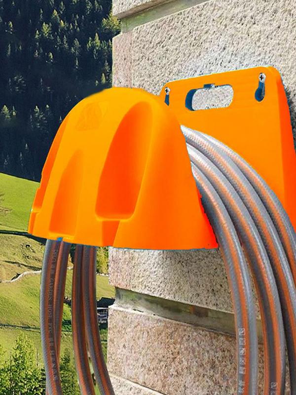 Plastic Wall Mounted Hose Storage Rack Durable Water Hose Holder Garden Hose Hooks for Outside Hose Brackets