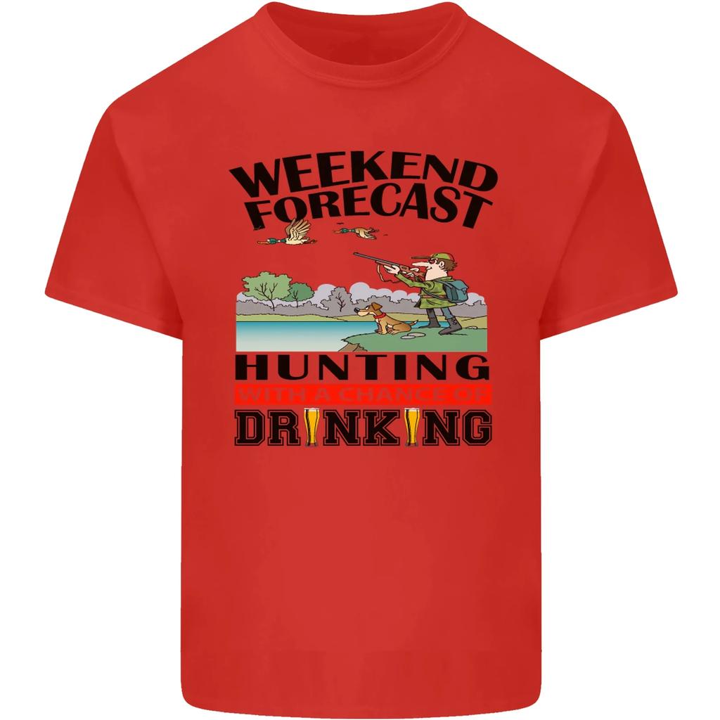 Hunting Alcoholic Beer Funny Hunters On Weekends TShirt 100 Cotton ONeck Short Sleeve Summer Casual Mens Tshirt Streetwear