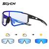 SCVCN Outdoor Photochromic Sunglasses Sports Bike Cycling Glasses Man MTB Climbing Glasses Women Driving Bicycle Goggles New