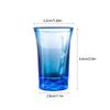 6 Teile/satz 35ml Kunststoff Schnapsbecher Schnapsglas Spirituosen Schnapsbecher Party Bar Club Trinkwerkzeug Hochzeit Weingläser