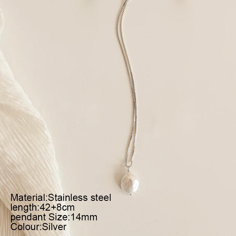 

Горячие натуральные пресноводные жемчужные подвески Чокеры Ожерелья Циркон 316 l нержавеющая сталь Золотой цвет шармы Ожерелье Женское Вечеринка2025