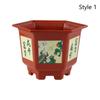 Thickened Potted Bonsai Plastic Hydroponic Planter Durable Water Planting Pots