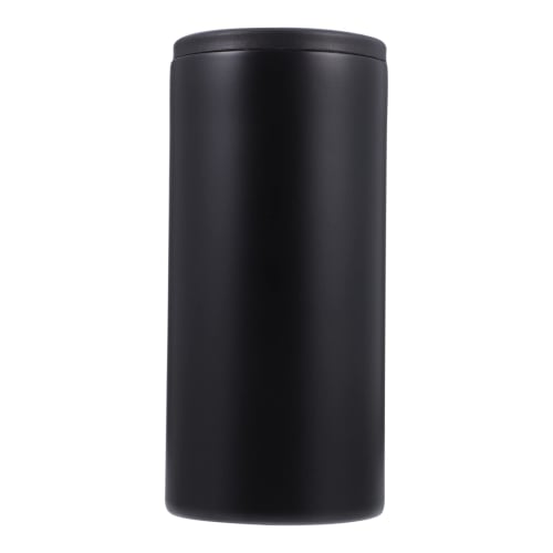 Cabilock Insulated Skinny Cooler for Beer, Hard Drinks, Double Wall Vacuum Insulated Drink Holder, Water Bottle, Insulated Mug, Black