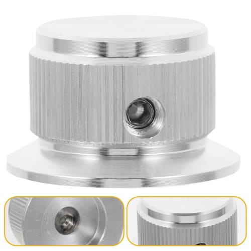 ERINGOGO Electric Guitar Volume Knob, Guitar Control Knob, Aluminum Alloy, Durable, Easy Installation, Replacement Potentiometer Knob for Audio Amplif