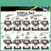 X0162 Star Wars Building Blocks Yoda Clone Trooper Commander Toy For Kids
