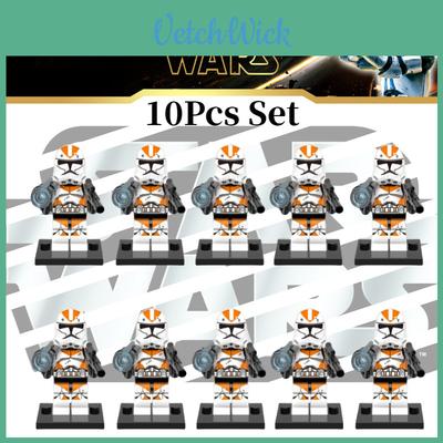 X0162 Star Wars Building Blocks Yoda Clone Trooper Commander Toy For Kids