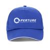 Portal Aperture Science Baseball Cap Anime Portal Gaming Gamer Men Hat The Cake Is A Lie Half Life Unisex Summer Hat Snapback