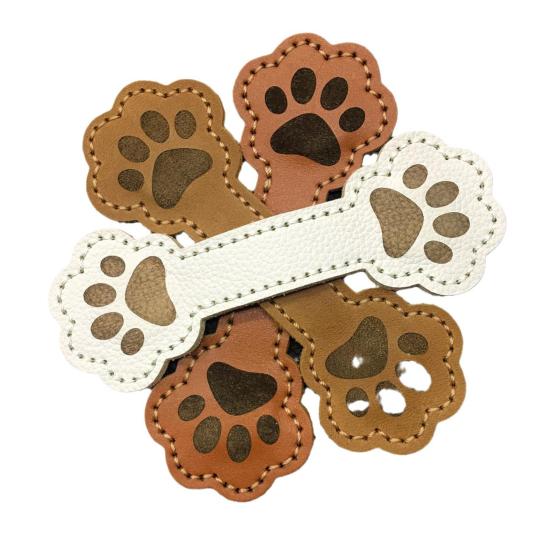 3 Pcs Magnetic Faux Leather Bookmark Cute Cat Face/Paw Shape Strong Magnet Page Clips Reading Accessory for Book Lovers Teachers Students Reader