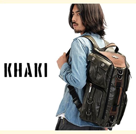 [Gerät] Gear 3-Wege-Rucksack, Khaki