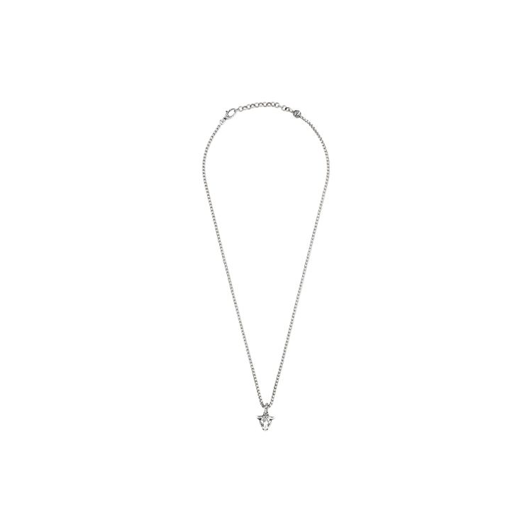 Gucci Bull Head Pendant Shiny 925 Silver Necklace Unisex necklace 524086-J8400-0811