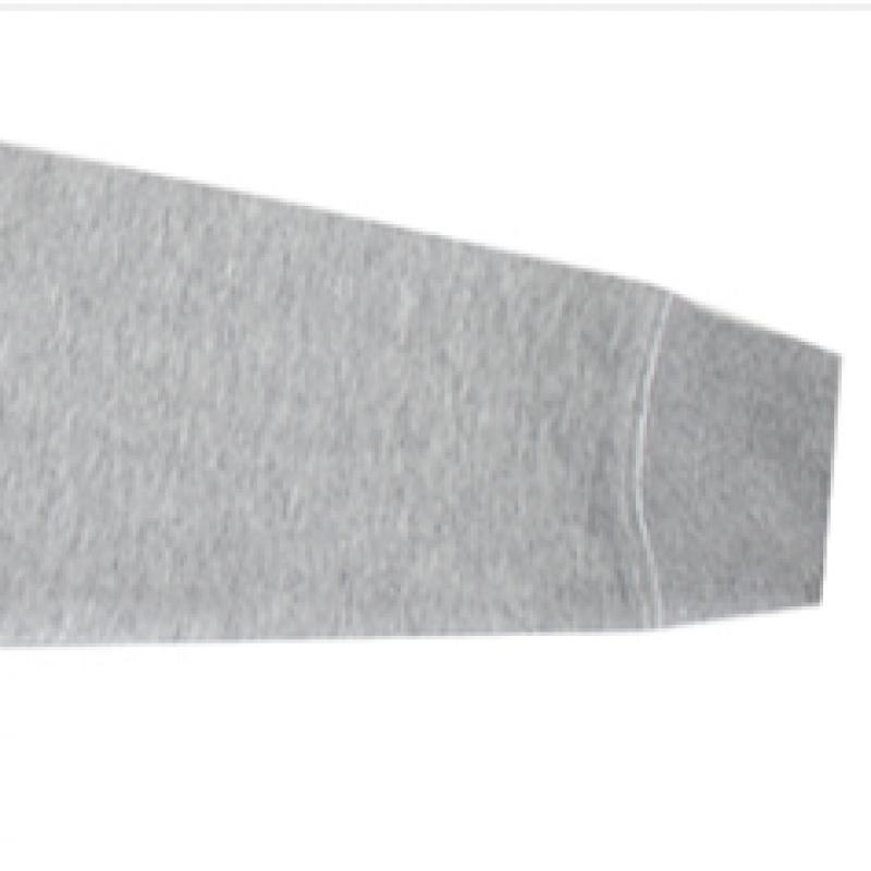 New Balance Nb ESSentialS Small Logo French Terry Men S And woMen S Hooded Zip Up Jacket Gray Nbm