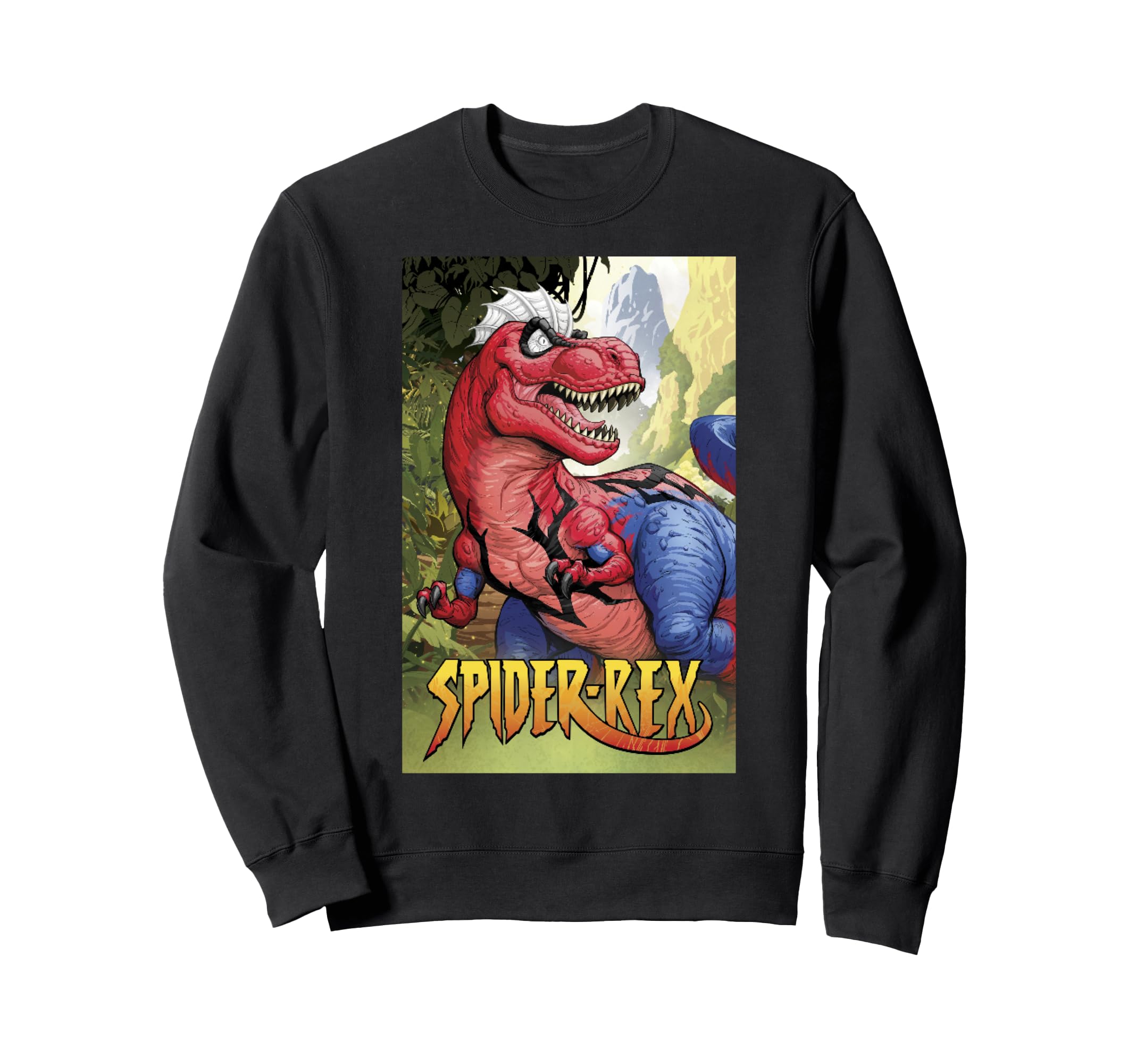 

Marvel Spider-Rex Dinosaur T-Rex Poster Sweatshirt