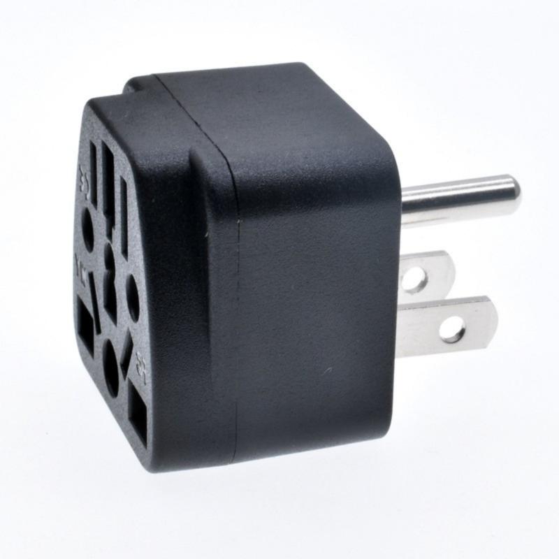 Universal Travel Adapters Travel Plugs Adapter Converts  Plugs To US Type B Upgrades for Charging Devices Active 