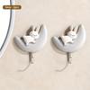Adorable Cute Rabbit Creative New Hook, Bohemian Dopamine Color Clothes Hook, Clothes and Hat Hook, Bedroom Porch Bathroom Decoration