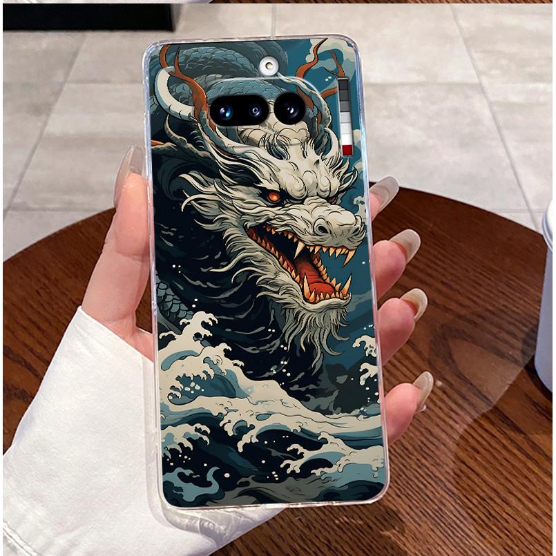 For Nothing Phone 4a 5G Case Clear Luxury Cute Love Rabbit Funny Pattern TPU Soft Silicone Back Cover For Nothing 4A 4 A Casing