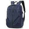 Men's Oxford Cloth Business Backpack with Logo - Laptop and Travel School Bag