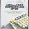 Tastatură mecanică TWOLF T50 96 + 1 taste Tastatură pentru jocuri cu fir ABS de înaltă calitate turnare dublă culoare