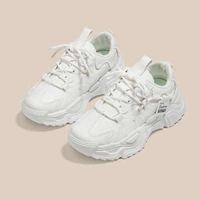 Diksoldige verhogende damesschoenen dad shoes licht en antislip kleine casual sportschoenen lente en herfst nieuwe schoenen