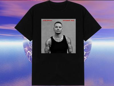 Kane Brown - Different Man Baumwolle Herren Größe S-4XL Kurzarm CG341 Unisex T-Shirt
