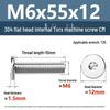 Yigu 304 Stainless Steel Thin Flat Head Torx Screw M2-M8 for Computer Machines