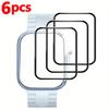 6pcs Curved Watch Film For Huawei Watch Fit4 Fit4 Pro SmartWatch Screen Protector