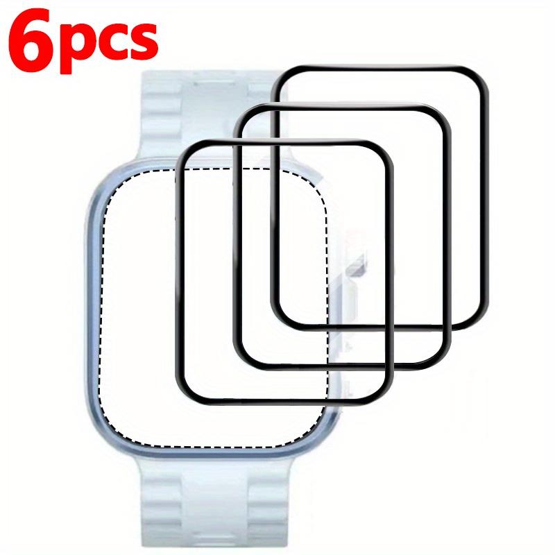 6pcs Curved Watch Film For Huawei Watch Fit4 Fit4 Pro SmartWatch Screen Protector
