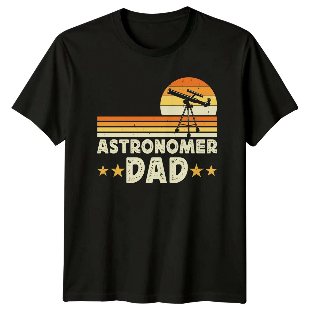 Astronomer Dad Mens T-Shirt Stargazing Astronomy Fathers Day Gift For Him XL