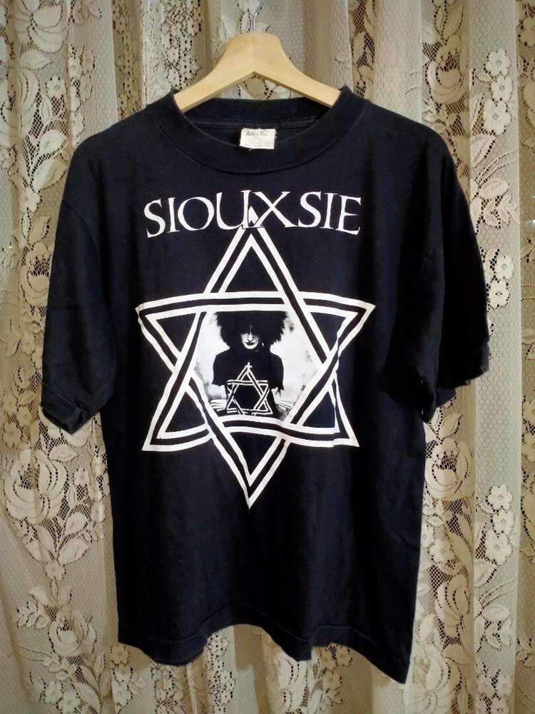 90 s Siouxsie And The Banshees Logo Cotton Black Unisex   VN1508 Unisex T-Shirt XL