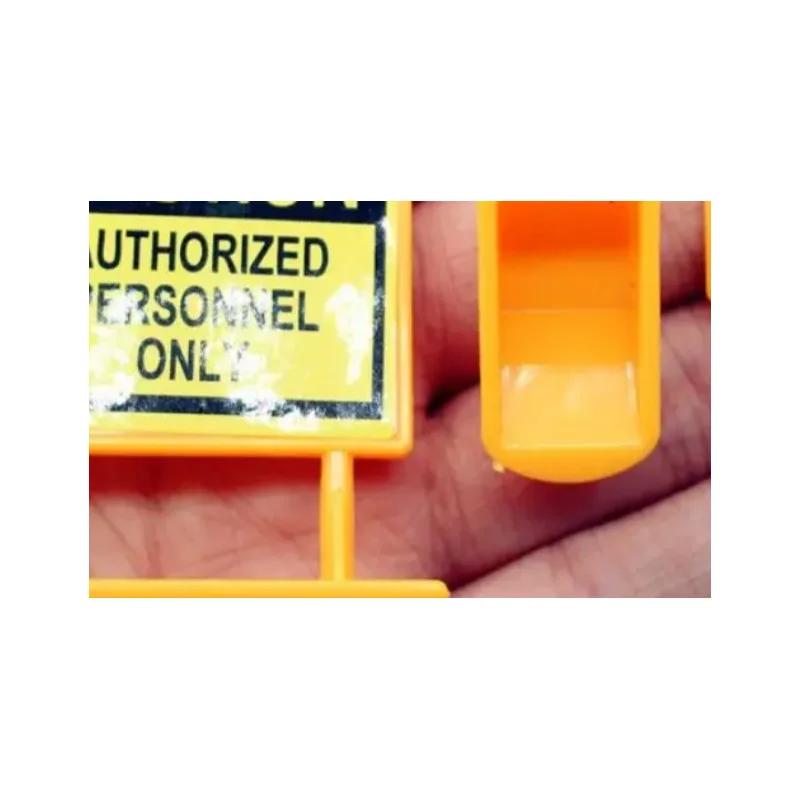 8Pcs Dollhouse City Engineering Road Sign Yellow Traffic Model Simulation Item Ornament Miniature Toys Doll House Accessories