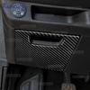 Naklejka wewnętrzna w stylu włókna węglowego do Renault Clio 5 MK5 2020 2021 2022 2023 2024 2025 LHD Panel wewnętrzny