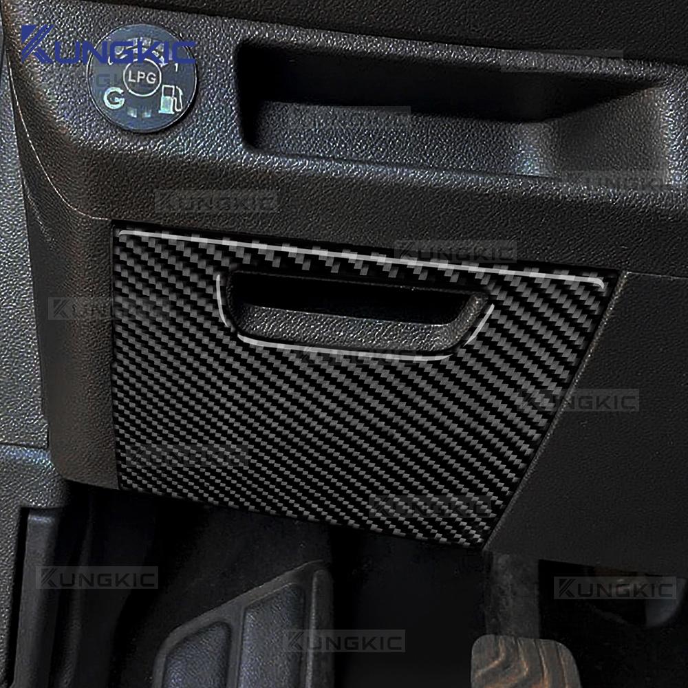 Naklejka wewnętrzna w stylu włókna węglowego do Renault Clio 5 MK5 2020 2021 2022 2023 2024 2025 LHD Panel wewnętrzny