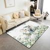 Erosebridal Nursery Jungle Animal Kids Area Rug 4'11" x 3'3" | Safari Elephant Giraffe Carpet for Boys Girls Cartoon Koala Lion Indoor Floor