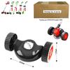 Rechargeable Lithium Battery Lawn Mower with Wheels - Compact Weeding Tool