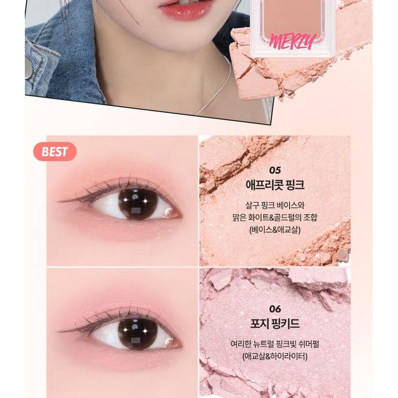MERZY - Let's Wearing Eyeshadow - 8 Colors