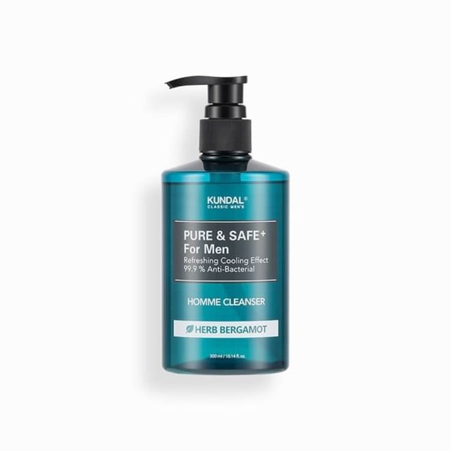 KUNDAL - Pure & Safe Cooling Homme Cleanser 300ml
