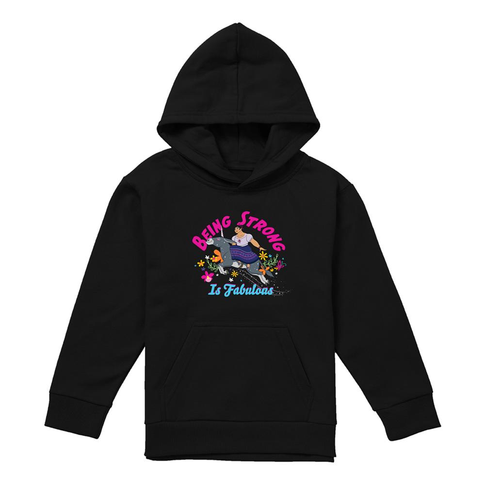Encanto Childrens/Kids Being Strong Is Fabulous Luisa Hoodie