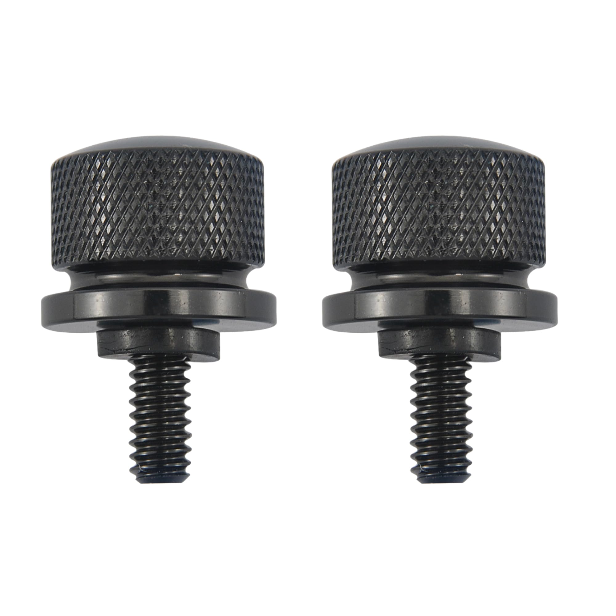 

NASSIA Болт сиденья мотоцикла Болты сиденья Сплав Заднее крыло Болт сиденья Аксессуары для мотоцикла Набор из 2 штук (черный) чёрный