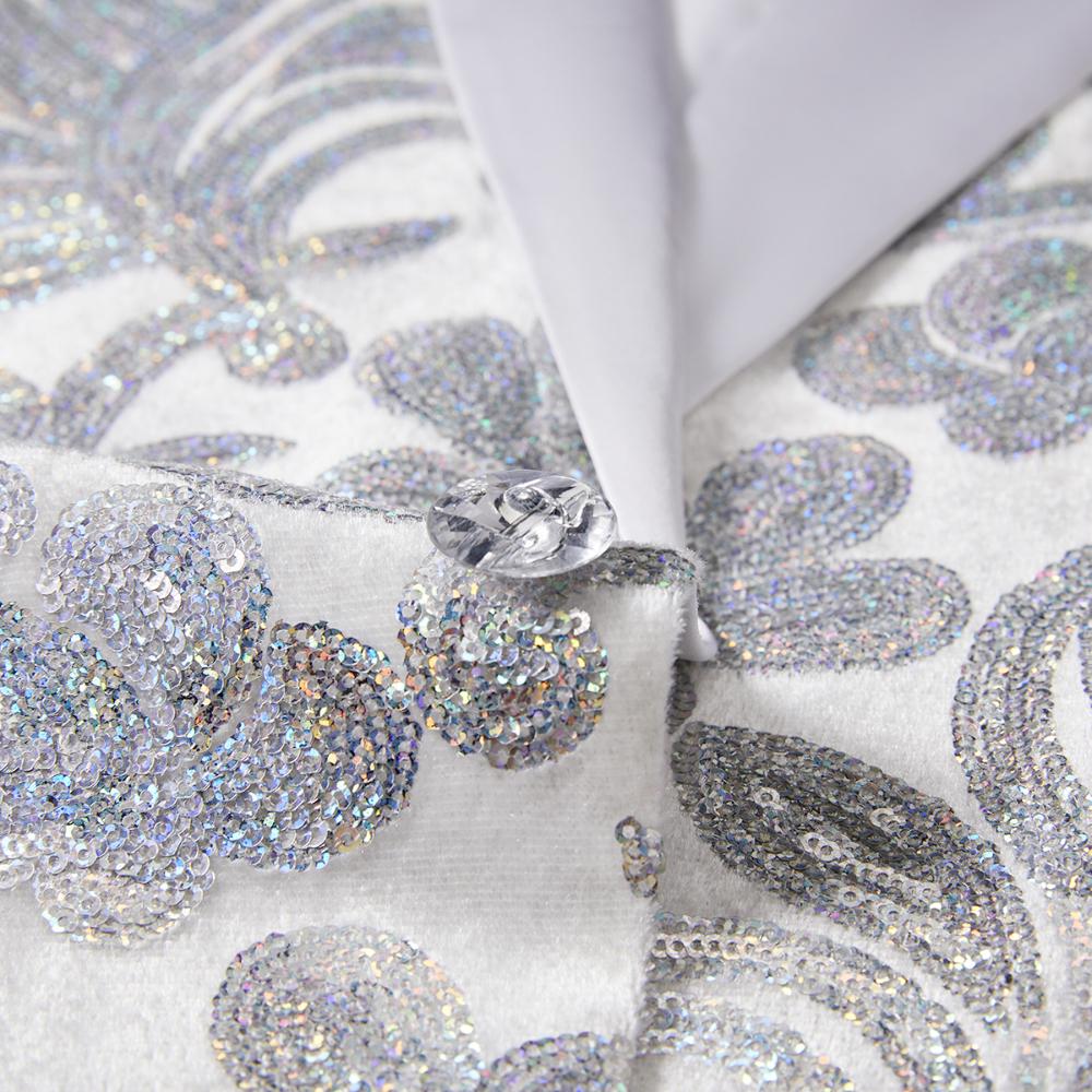 Costume Sacouri cu Paiete Aurii Strălucitoare cu Model Floral pentru Băieți