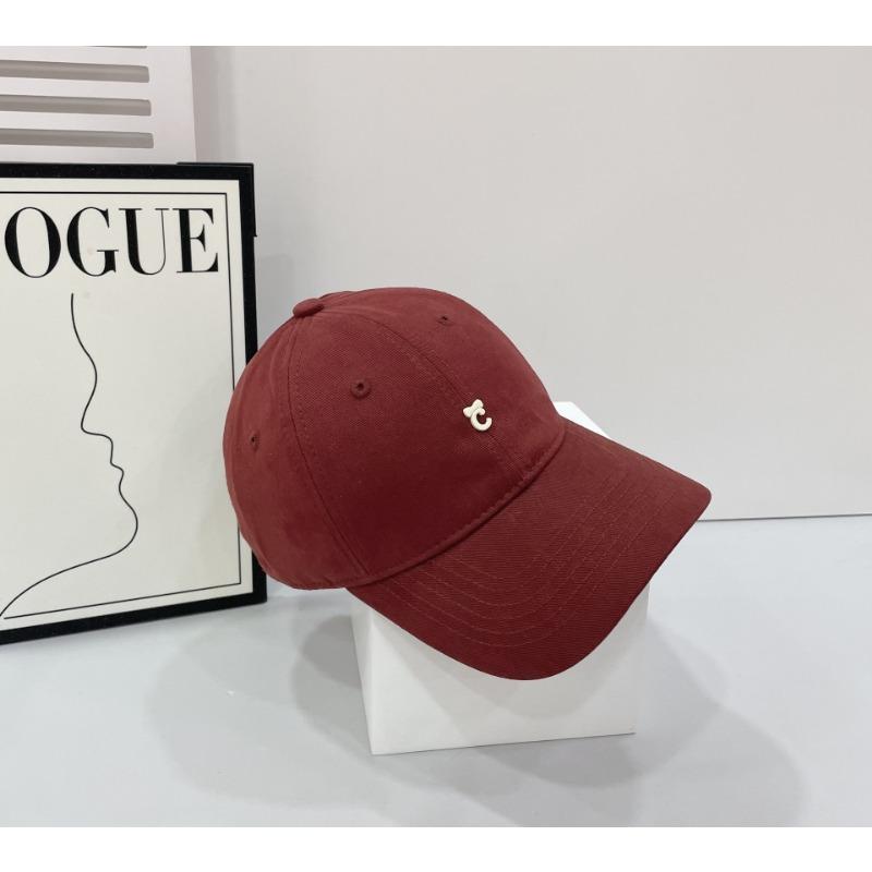 C standard love baseball cap women's casual versatile cap men's spring and autumn summer visor tide