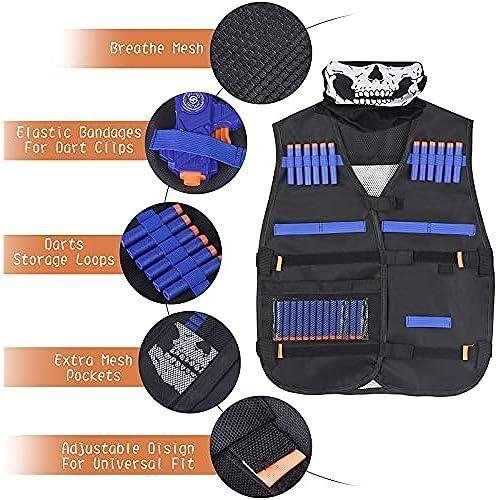 Cible pour Nerf - FOR21JOYS - Set d'accessoires - Extérieur - Enfant - Noir