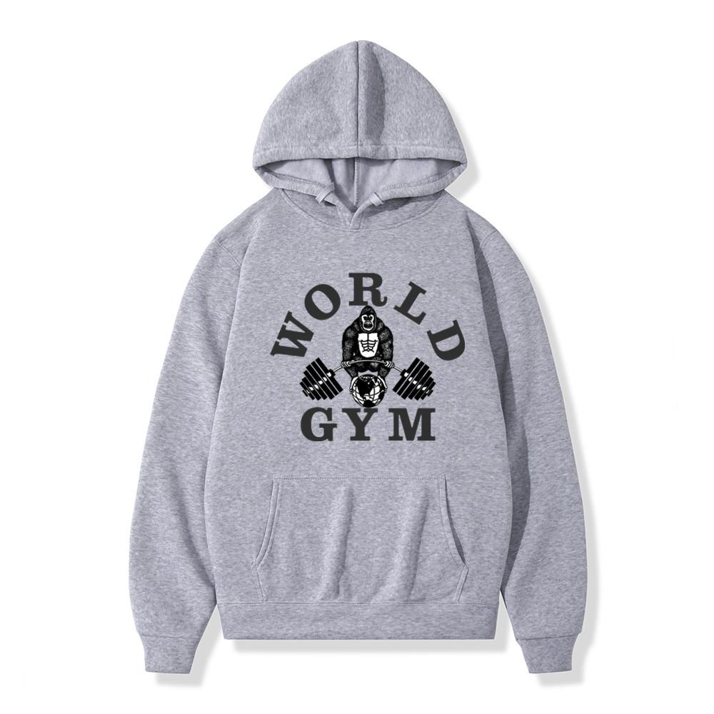 

Модные мужские худи World Gym Sports Harajuku для пары Мужские Женские Мода Новый Дизайн Бренда Пуловер Мужские Флисовые Худи 3XL