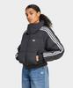Crop Synthetic Down Puffer - Black / Jx2970