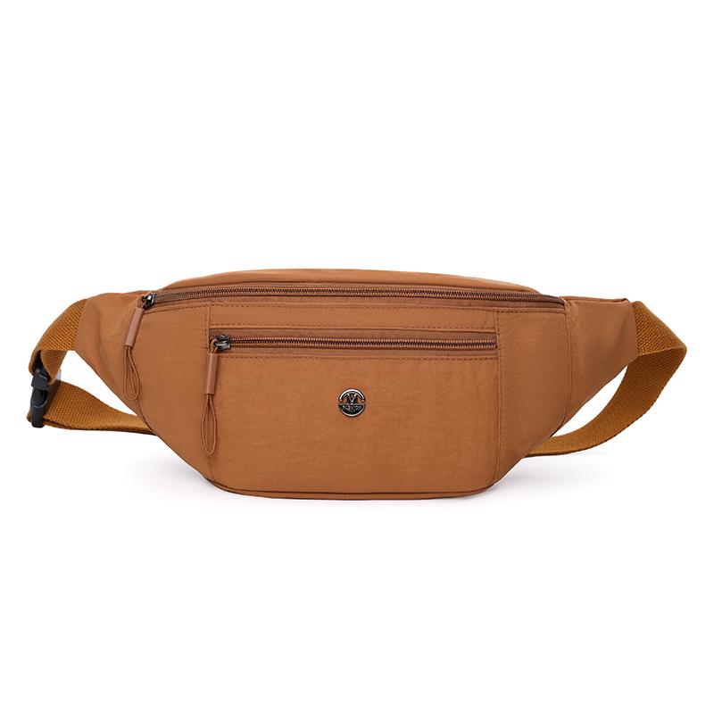 Sports Outgoing Waist Bag Lightweight Solid Color Women's Chest Bag Crossbody Bag