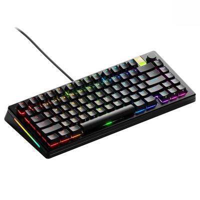 Šlovinga GMMK 3 PRO HE 75% žaidimų klaviatūra, paruošta naudoti su laidu, juoda, JAV išdėstymas, greitas paleidimas, magnetiniai jungikliai, GLO-KB-GMMK3-PRO-75-PB-HE-W-BLK-US KB0