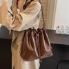 Women's Leather Crossbody Bags  Luxury Designer  Women's Bucket Bag  Women's Shoulder Bags  Fashion